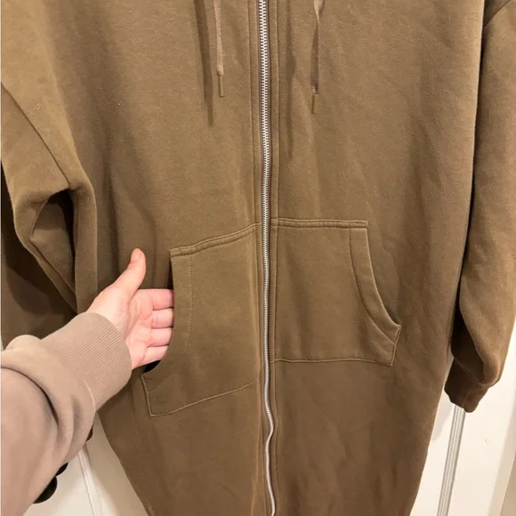 DSG Brown Hoodie Dress Small - Picture 3 of 5